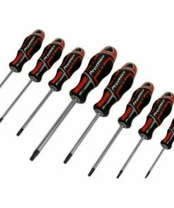 Sealey Premier AK4323 8 Pce GripMax Security Trx-Star Torx Screwdriver Set T8-T40