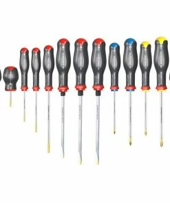 Facom ATWH.J13 Protwist® 13 Piece Slotted, Pozi &amp; Phillips Screwdriver Set