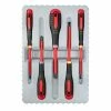 Bahco BE-9882S ERGO 5 Piece VDE 1000V Insulated Screwdriver Set Slotted &amp; Pozi -Screwdriver And Bits Shop bah9882s 0