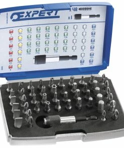 Britool Expert Expert By Facom E131701 48 Piece 1/4" Drive Bit Holder And Screwdriver Bit Set