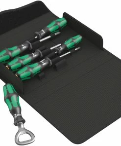 Wera 105624 7 Piece Kraftform Plus 300/7 Set 2 Screwdriver Set SL/PH
